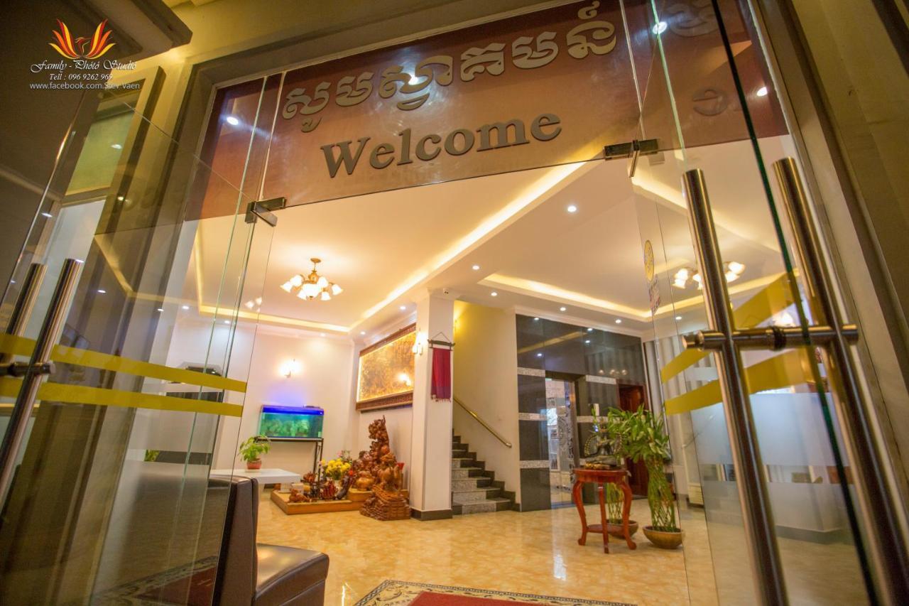 Jasmine Hotel& Sky Bar Battambang Eksteriør billede